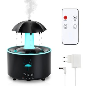 Humidificateur à Brume Fraîche Avec Télécommande, Diffuseur D 7 Couleurs Pour Maison Chambre Bureau 97043190