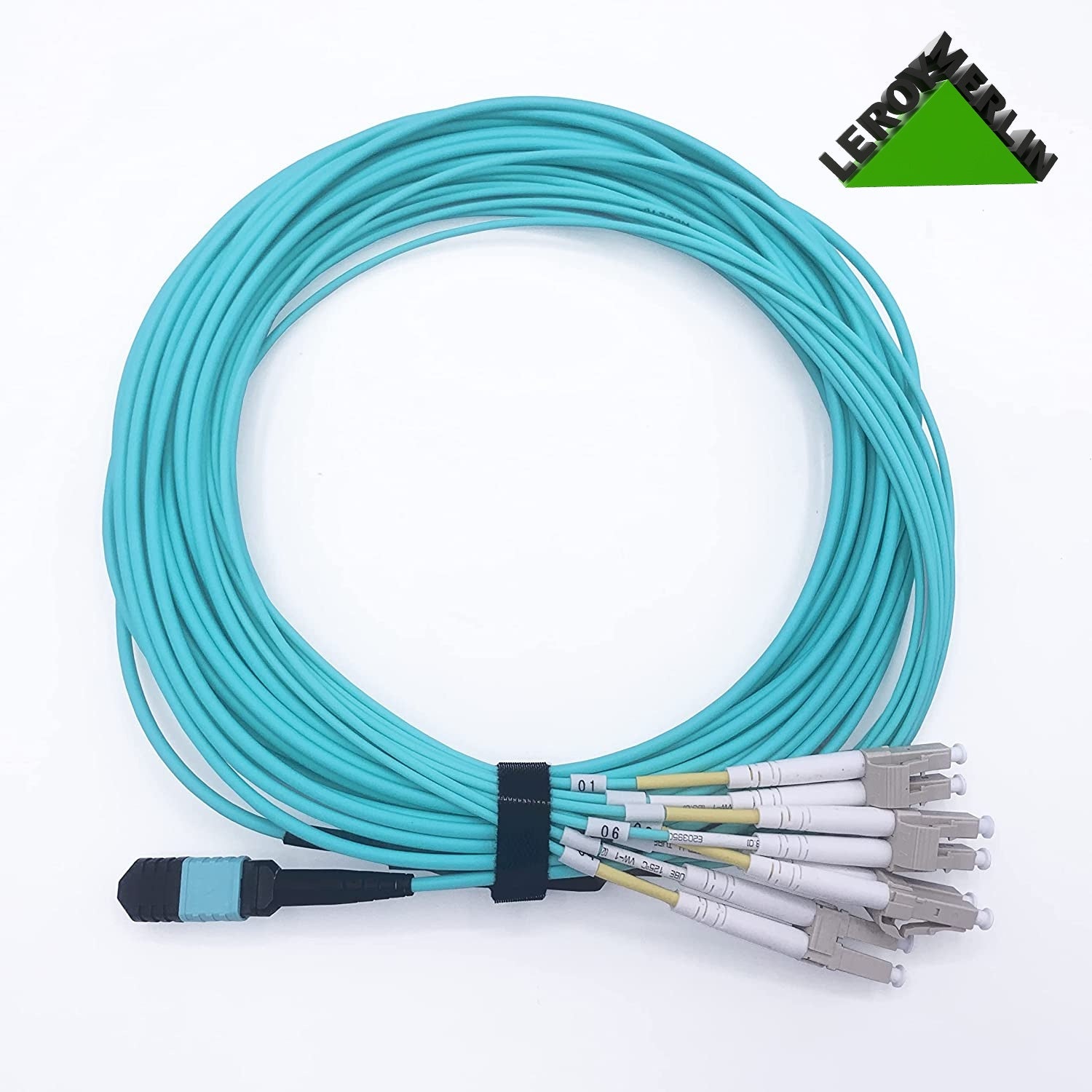 Câble De Brassage Fibre Optique MPO-MPO OM3 - 8 Ou 12 Fibres, Polarité B, Pour Datacenter