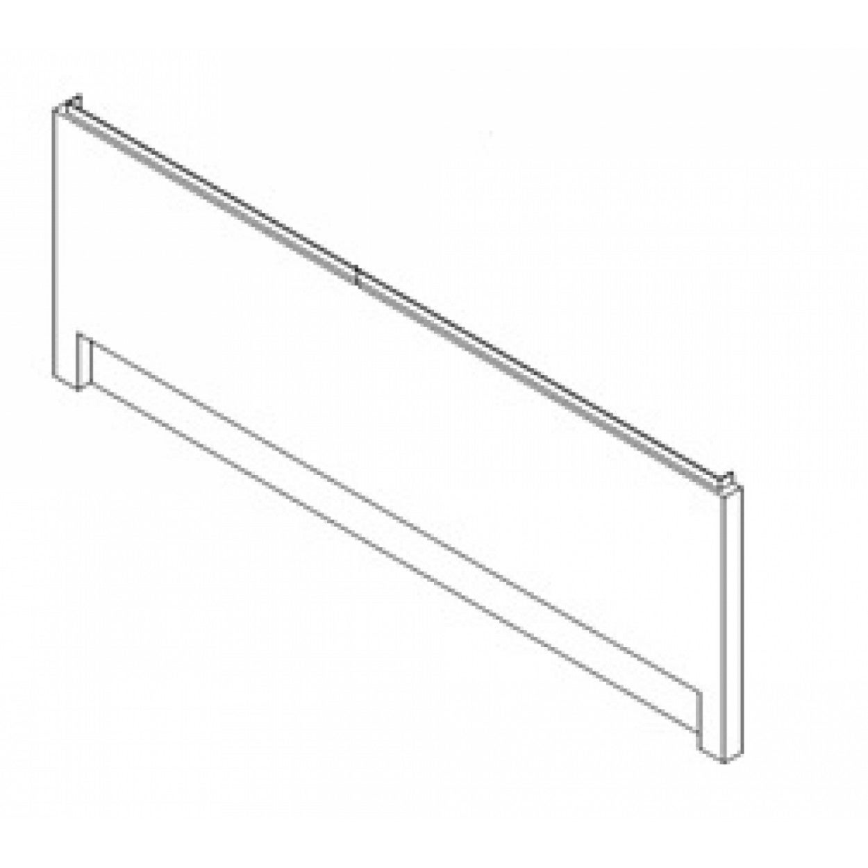 Pack baignoire POP 180x80 avec tablier Facade - 5