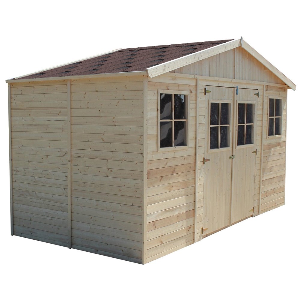 Bardeaux bitumineux Hexagonal Rock H-BROWN, couleur marron - bitume toiture - 2