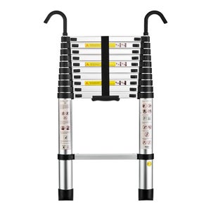 Asta Telescopica In Alluminio Gevenit - Allungabile Fino A 4,5 Metri, Leggera Con Terminale, 3 Sezioni - Foto 4