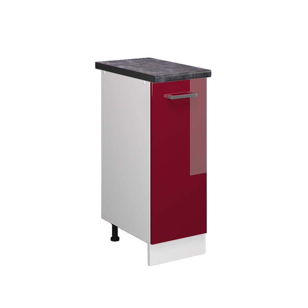 Vicco Szafka apteczna R-Line, Czerwony połysk, 30 cm , BP Antracyt