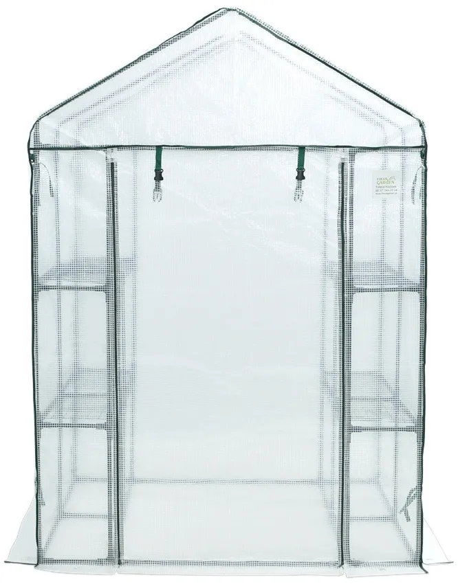 Szklarnia Cultivo Tunel Foliowy Regał 8 Półek 140x140 Biały 1 szt