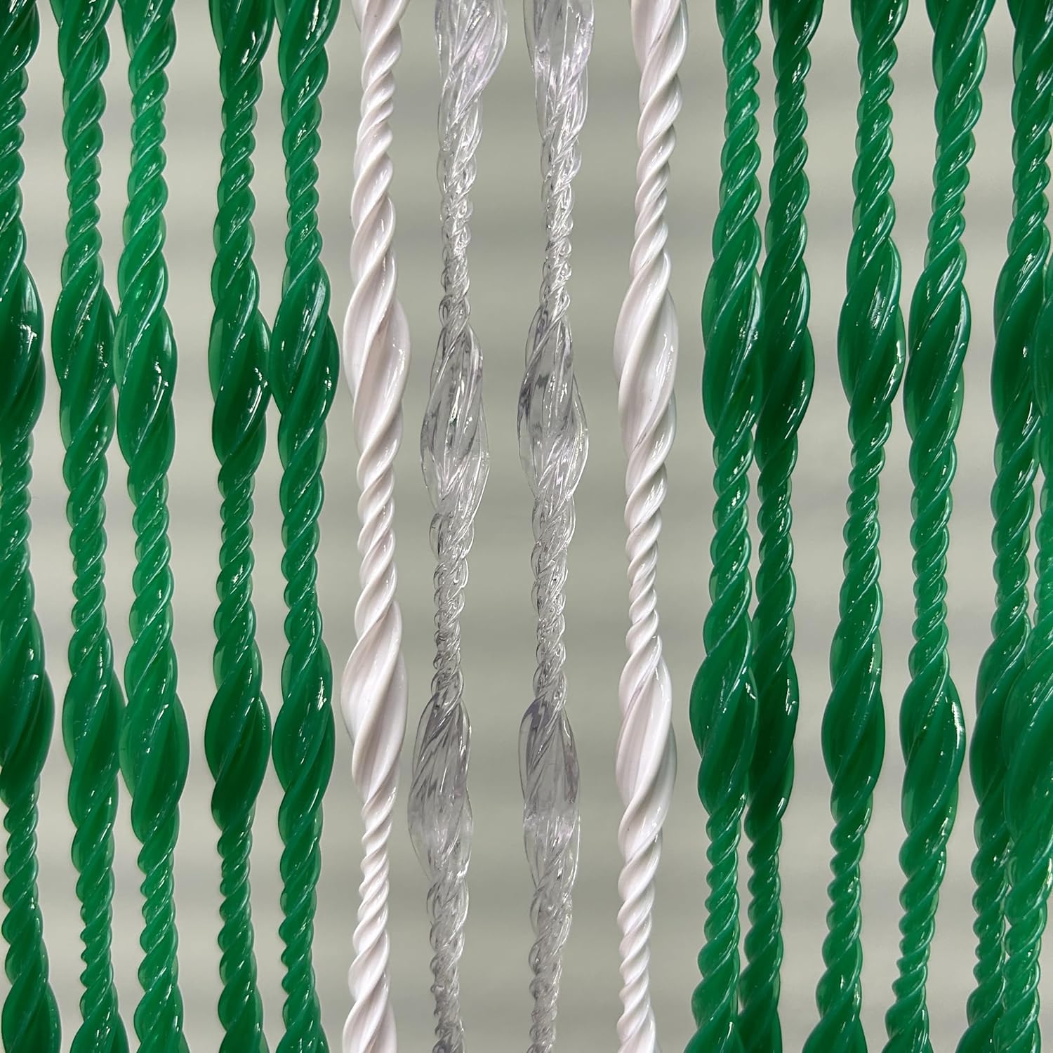 Rideau anti-mouches et ameublement - Convient pour l'extérieur et l'intérieur. Fabriqué en Italie. Taille 90x220H modèle Tarquinia cd:4000. - 2