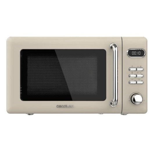 Microondas Retro 20L 700W CECOTEC ProClean 5110 Retro Beige 1714 Beige - 7
