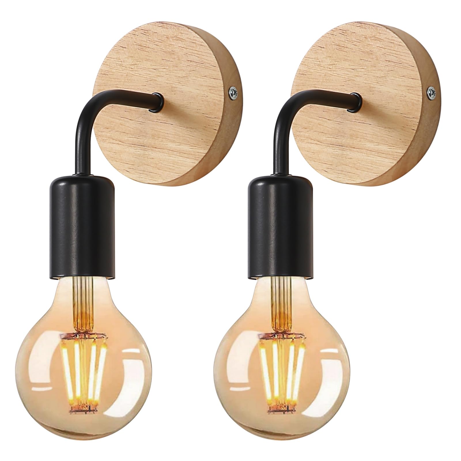 Appliques Murales Industrielles Applique Murale Bois Luminaire Mural