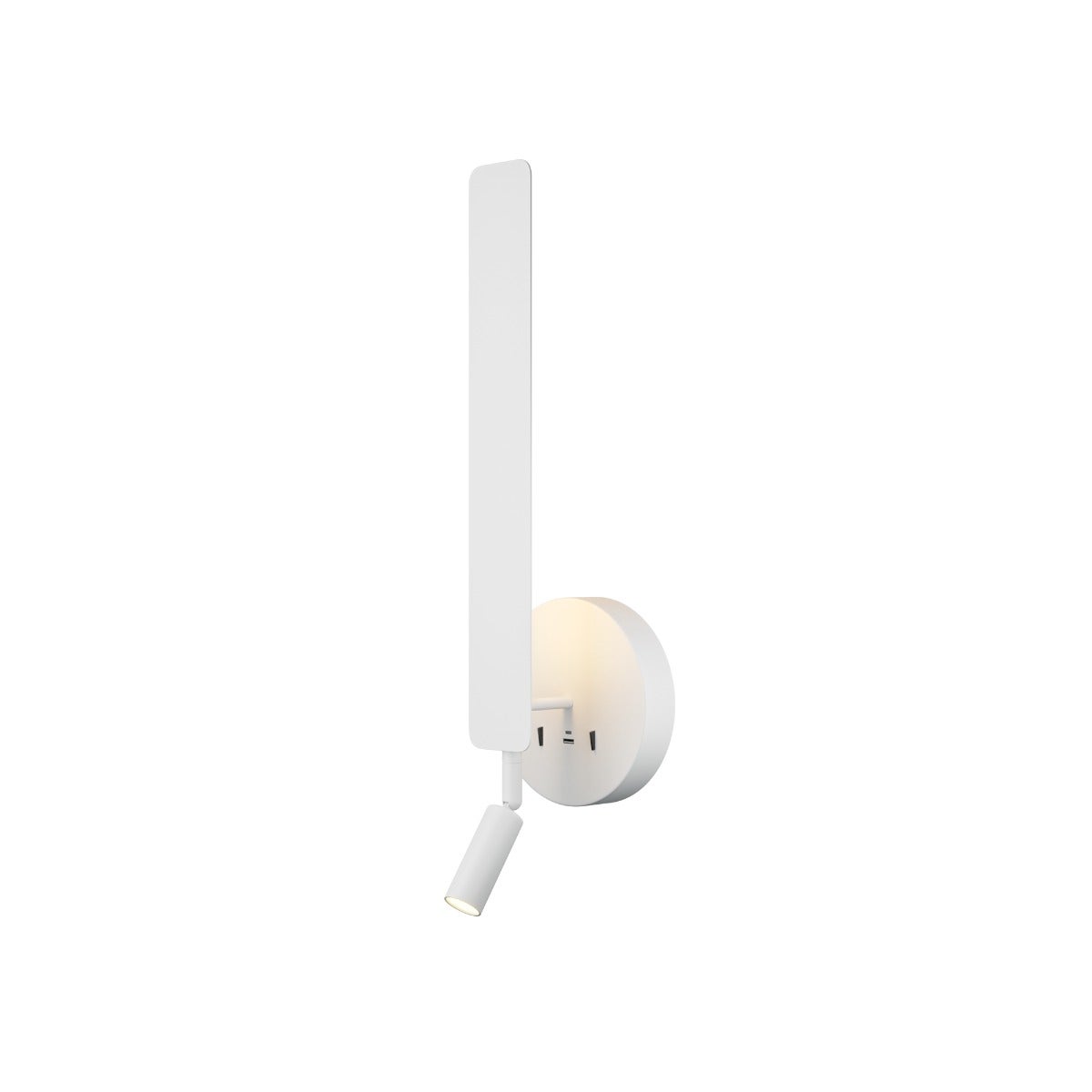 Kinkiet LED z włącznikiem COMBO biały 10W zmienna (ciepła / zimna / neutralna) 900lm aluminium wym:51,6x9,6x15cm IP20 Maytoni