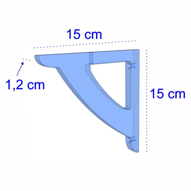Supporti Per Mensole D5 - 24 Pezzi Per Fori Da 5mm | Reggiripiani In Metallo Antiruggine Per Mobili - Foto 8