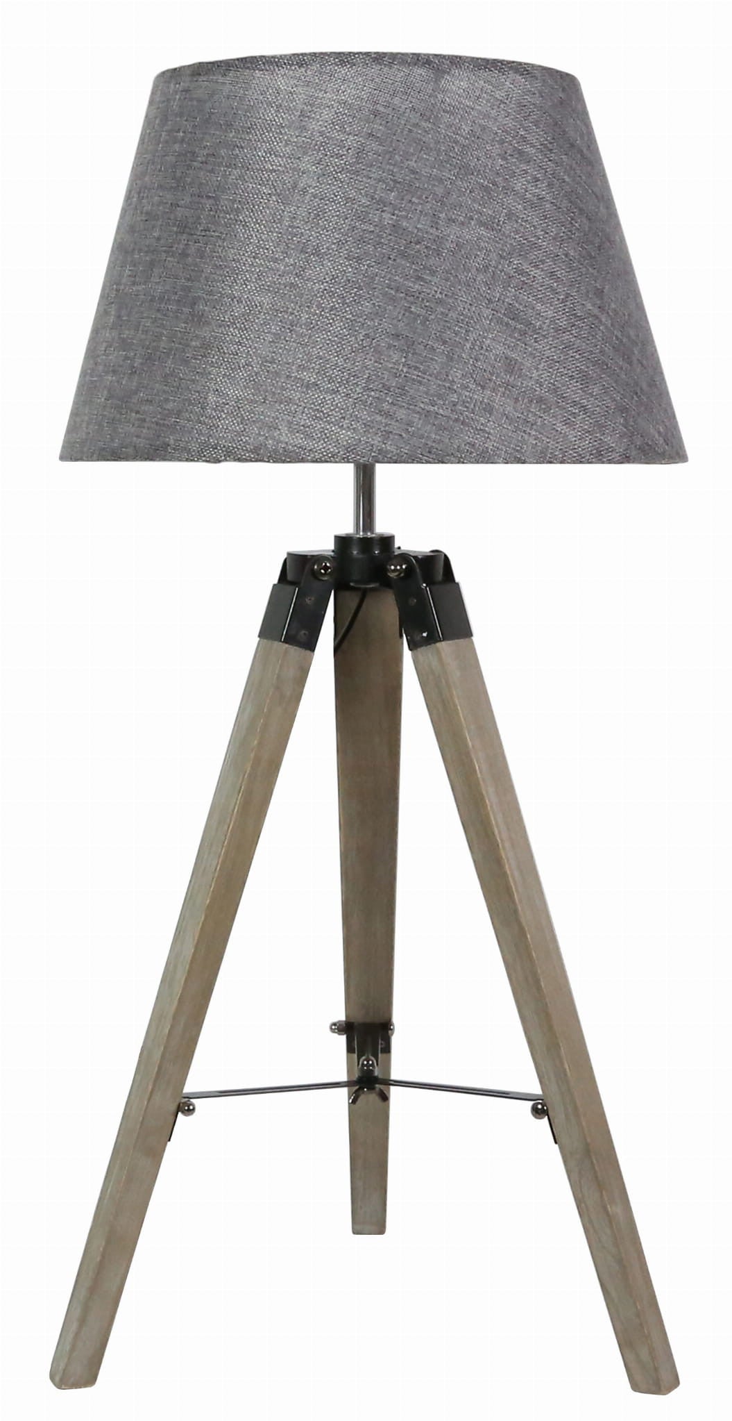 Lampa stołowa Candellux LUGANO 41-31150 naturalne drewno