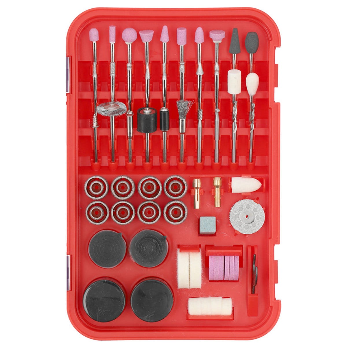Enventor Coffret de 361 Accessoires d'Outils Rotatifs Universels, Kit d'Outils Rotatifs pour la Sculpture, le Ponçage, le Polissage, la Découpe, le Perçage et le Bricolage Enventor Coffret de 361 Accessoires d'Outils Rotatifs Universels, Kit d'Outils Rotatifs pour la Sculpture, le Ponçage, le Polissage, la Découpe, le Perçage et le Bricolage