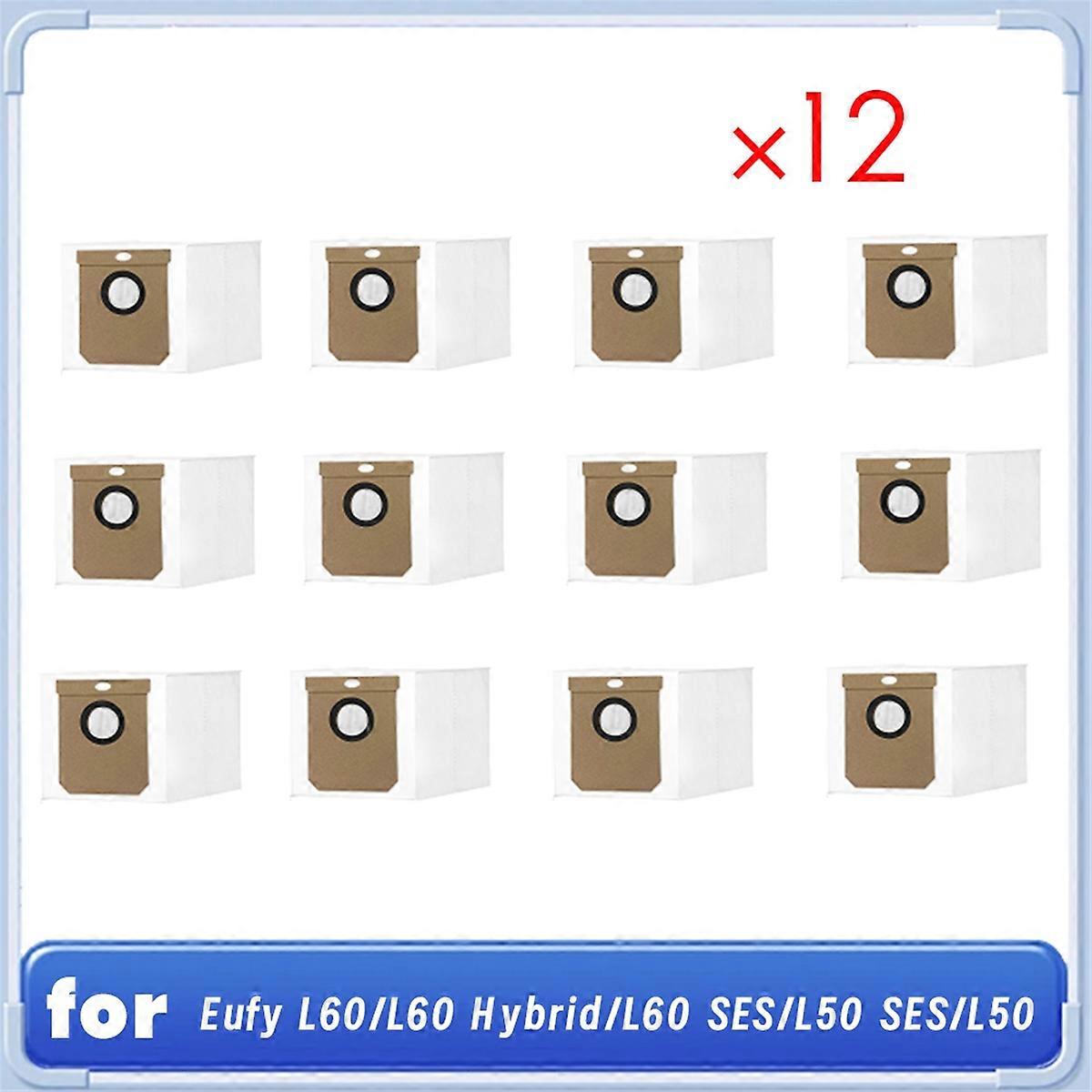 Lot De 12 Sacs Recharge Poubelle à Couches - Compatibles Genie, Angelcare, Tommee Tippee