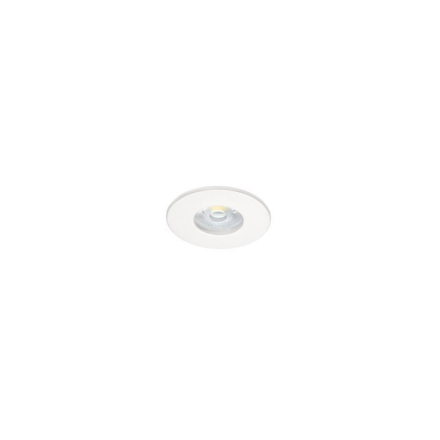 Spot LED encastré EF7 CCT - Recouvrable - 7W - 3000/5700K - Rond - Acier - Blanc - Dimmable
