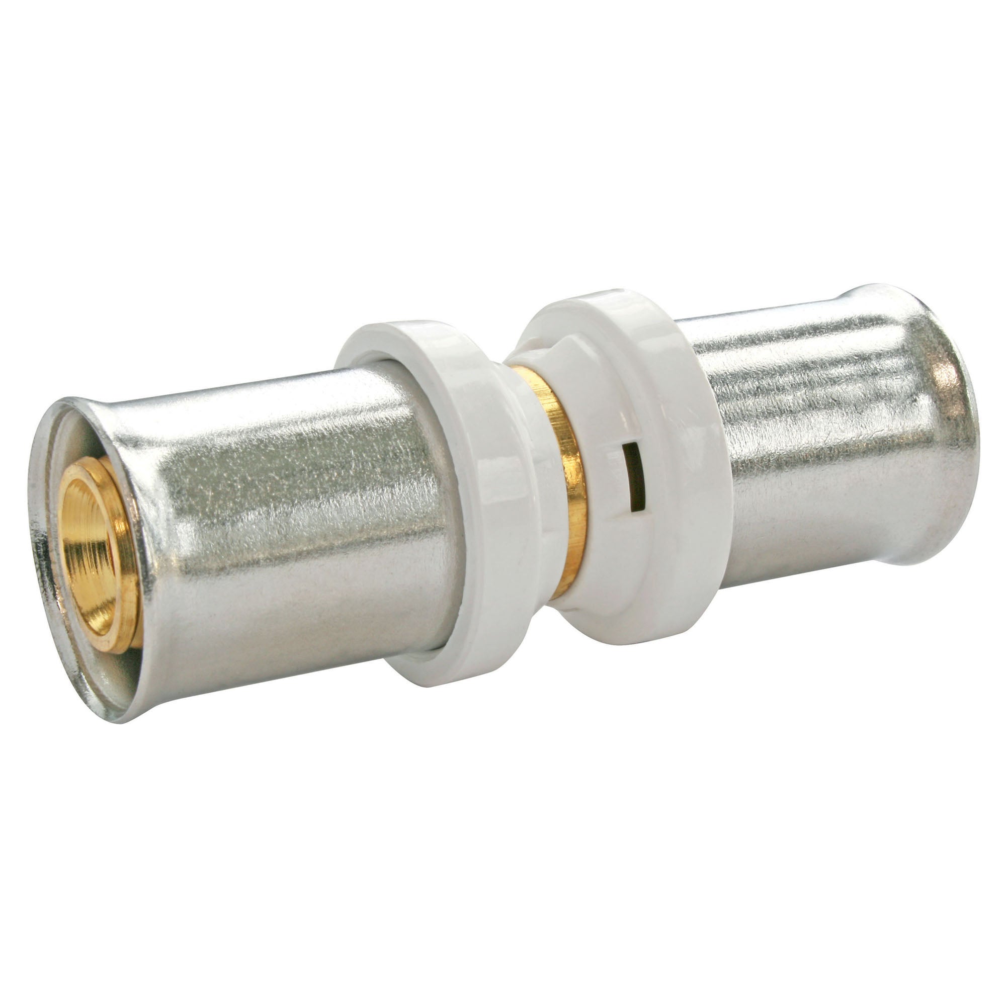 SOMATHERM FOR YOU - Lotto 10 Collari Semplici Ø40 Mm In Acciaio Nichelato Per Fissaggio Tubi