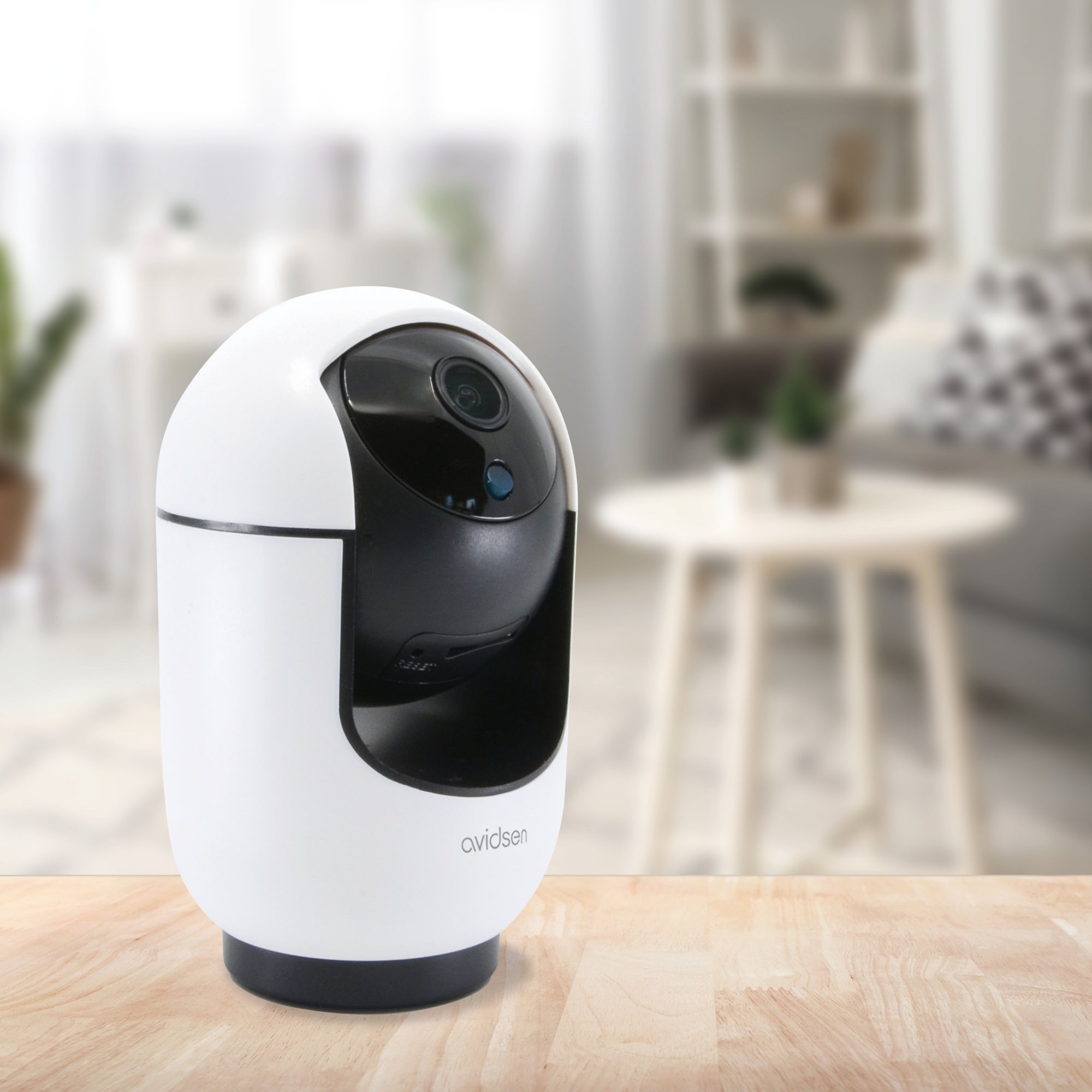 Avidsen HomeCam Dual PTZ 2K – Caméra Extérieure Motorisée Double Objectif + Sirène 80dB