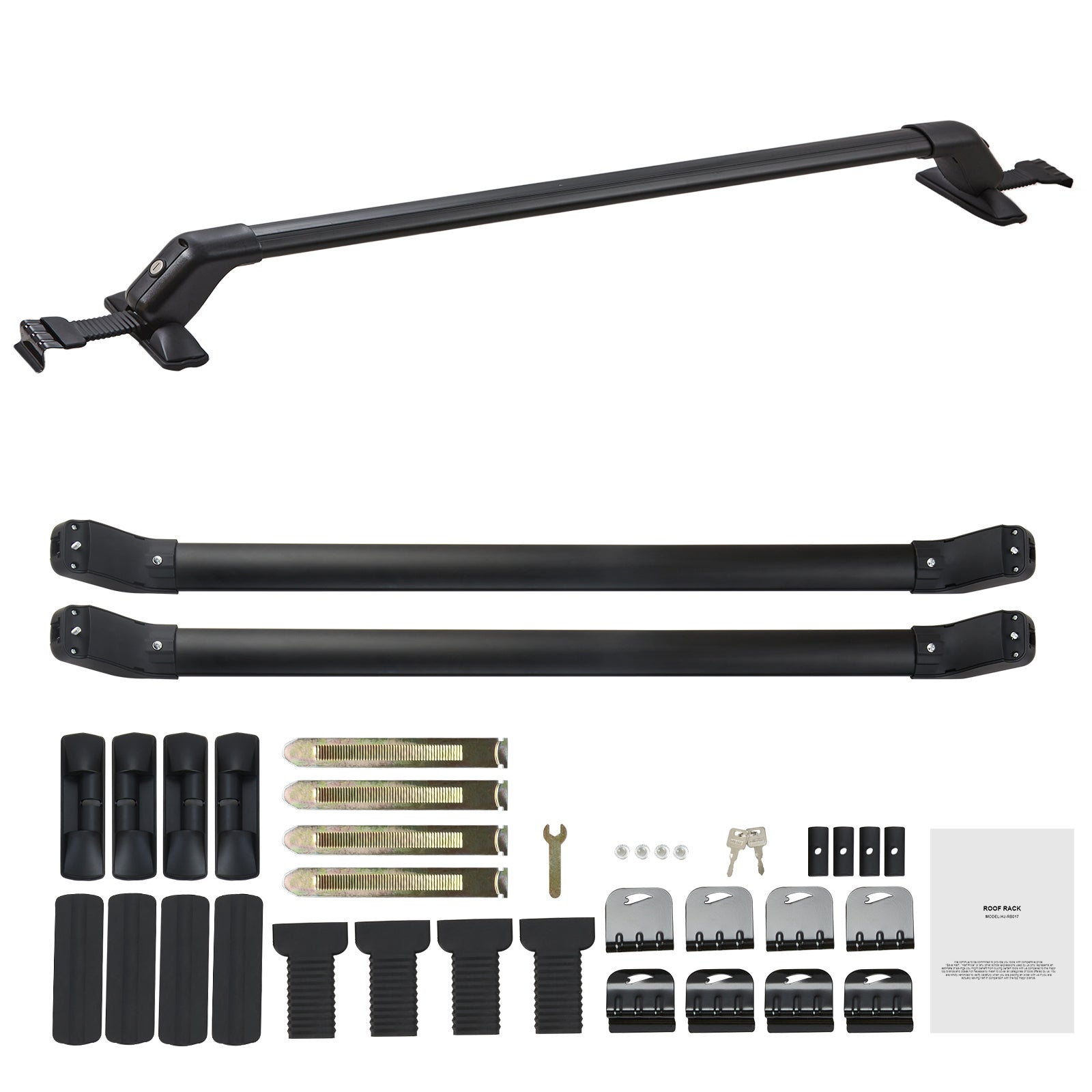 Barres de toit transversales pour Infiniti FX S50 2003-2008 Aluminium Gris