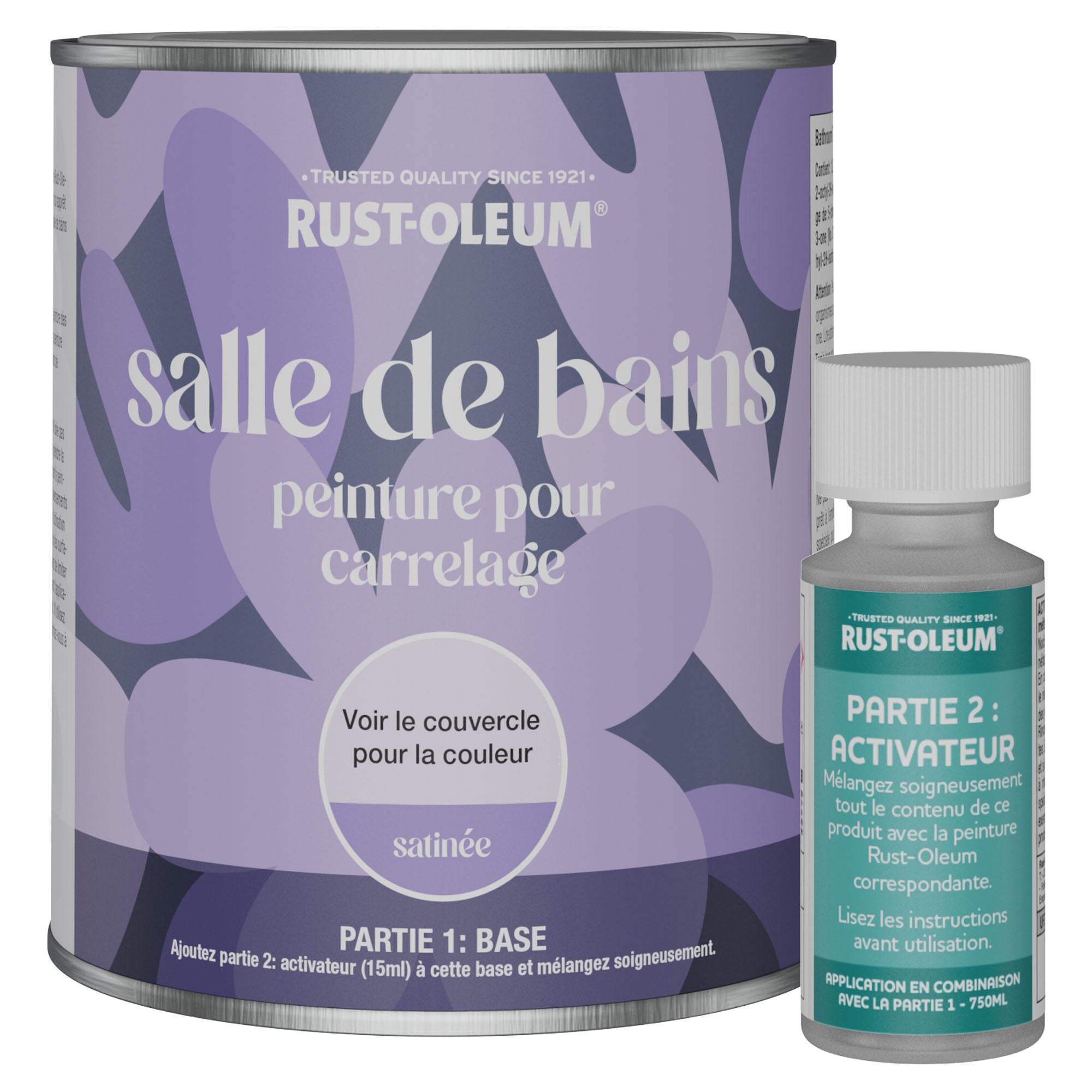 Peinture Verte résistante à l'eau pour Carrelage Salle de Bain, Satinée RUST-OLEUM - Pinède 750ml (10,5m² avec un pot) - 7