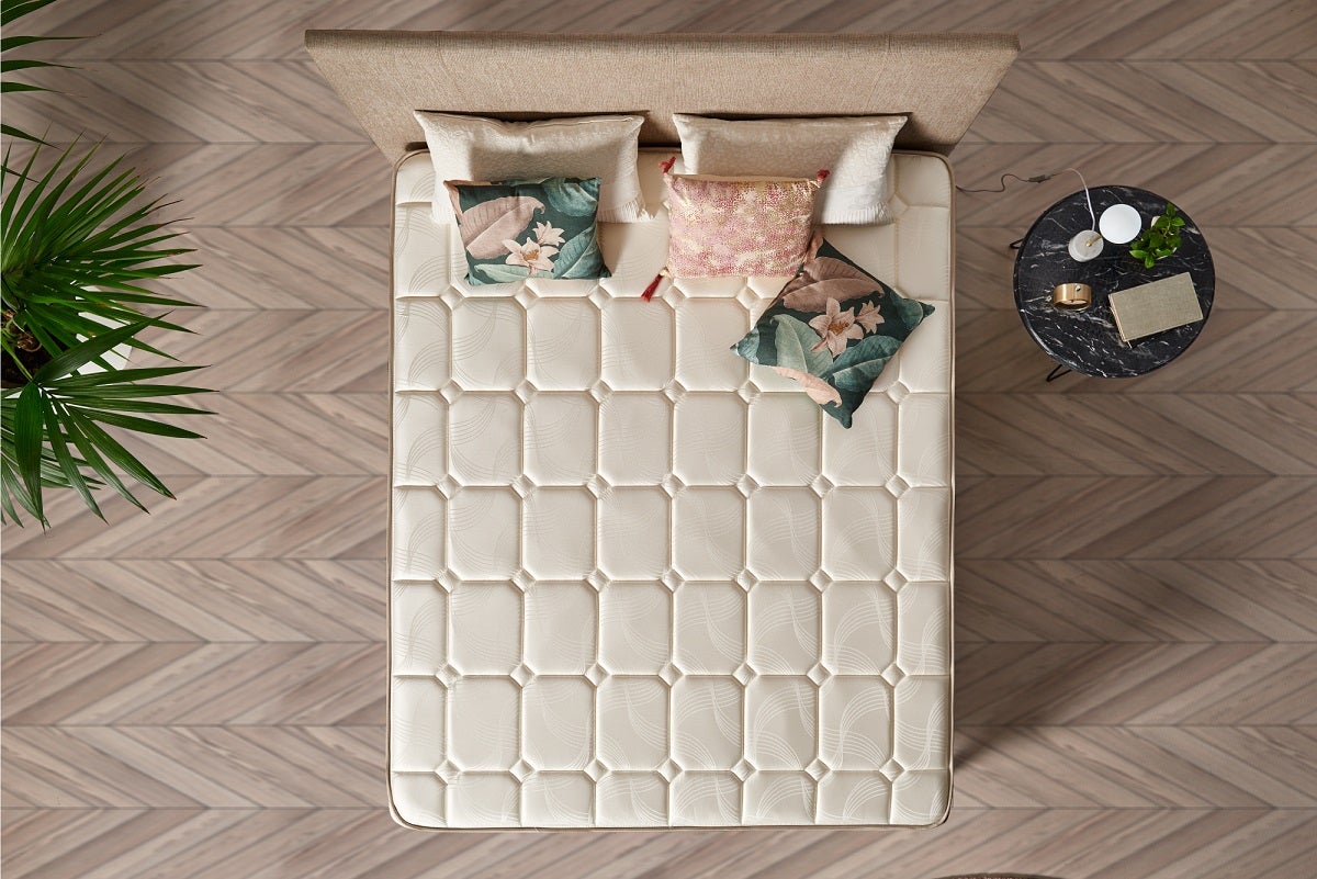 Matelas Luxury 180x200 cm - Multicouches HR - Blue Latex - Confort Premium - Mousse à Mémoire de forme - Très épais 30 cm - 7 Zones - Reversible - 3