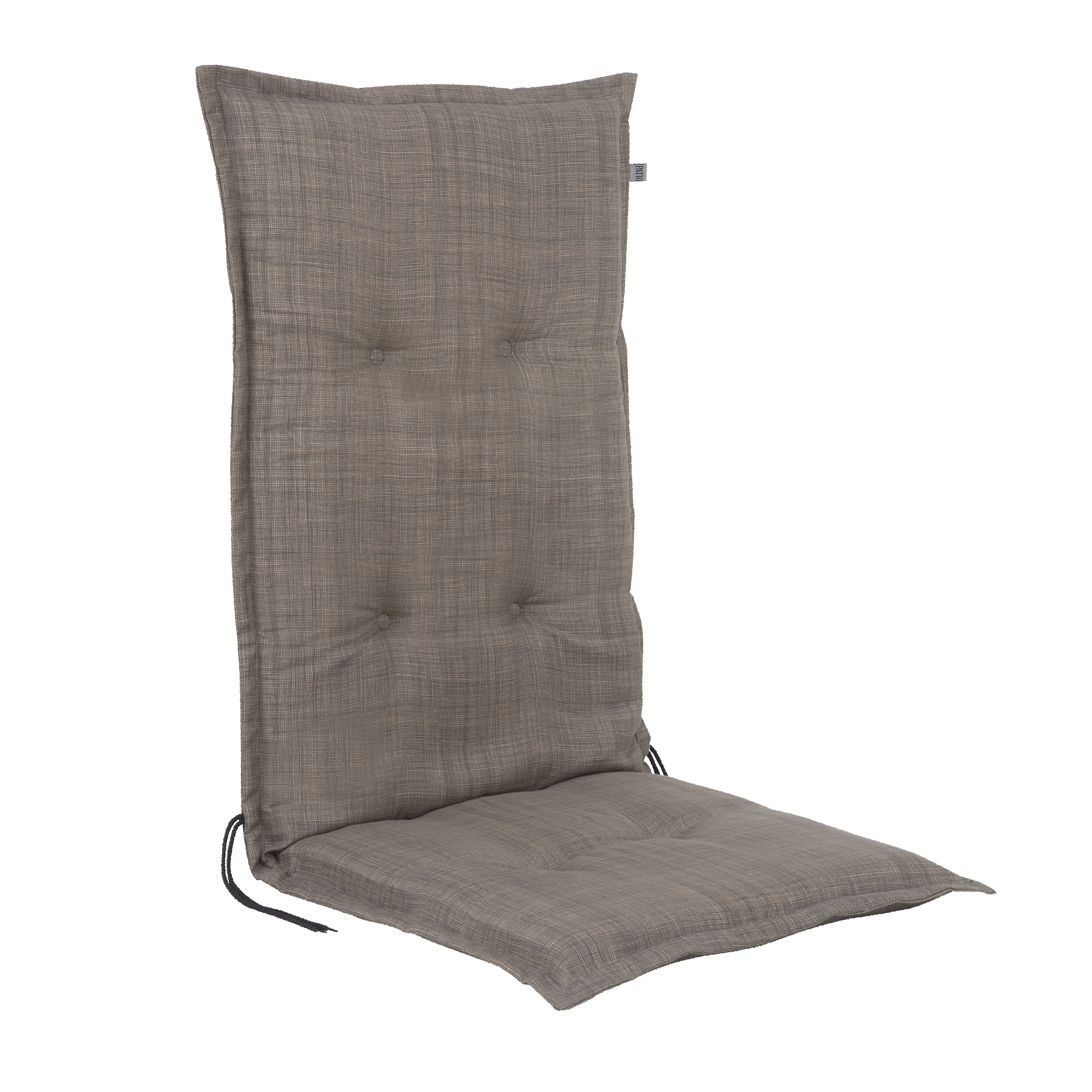 Poduszka na fotel ogrodowy 117 x 50 cm Malezja Hoch brudny beż PATIO