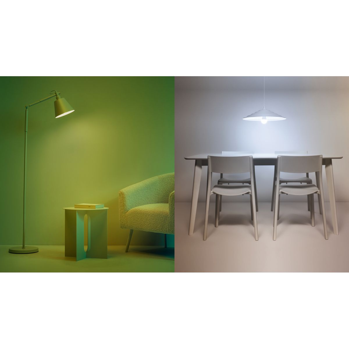 Ampoule LED connectée WIZ E27 Couleur 60W pack de 2 - 5