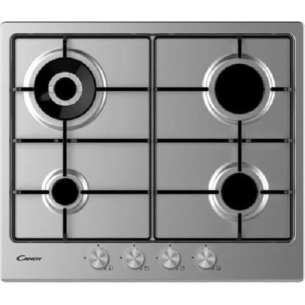 Candy Horno De Gas Moderna Chw6br4wpx De Acero Inoxidable Empotrado De 60 Cm Y 4 Quemadores Acero Inoxidable, Leroy Merlin