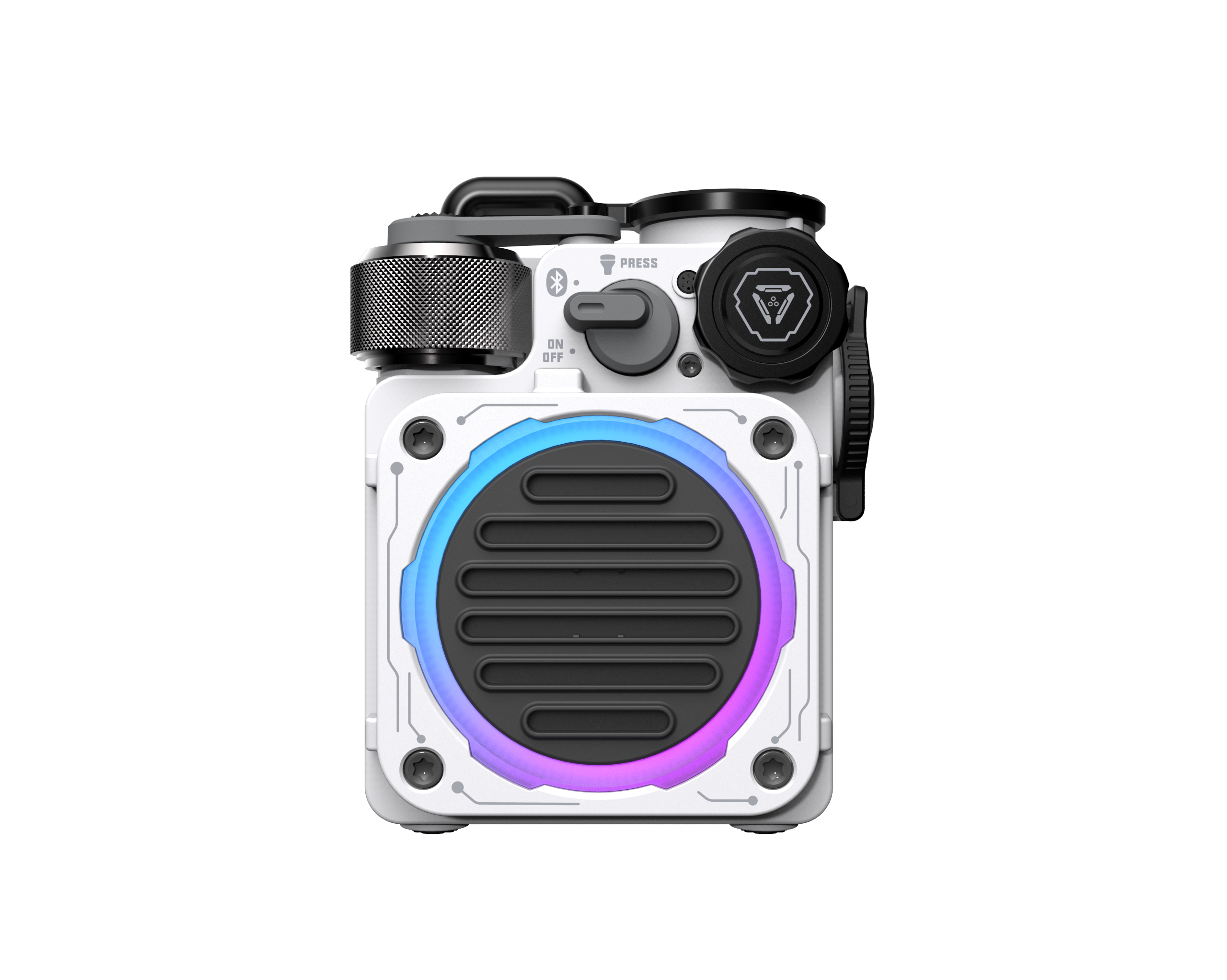 Altavoz portátil Bluetooth Muzen Cyber-cube, | Leroy Merlin