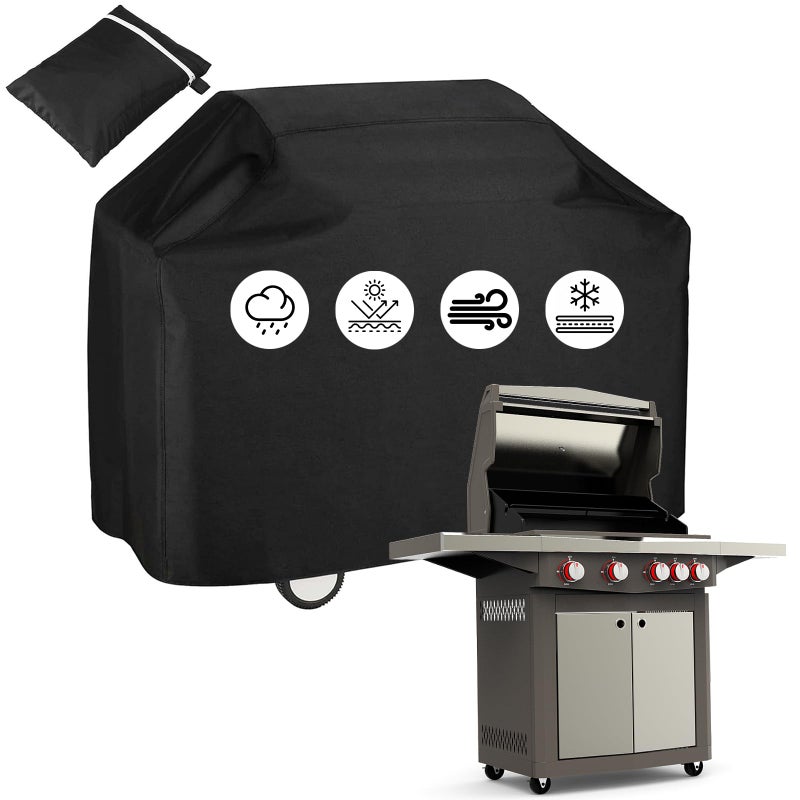 Pokrowiec na grill gazowy zewnętrzny plandeka grill zewnętrzny Oxford wodoodporny pokrowiec grill zewnętrzny wodoszczelny pokrowiec ochronny grilla