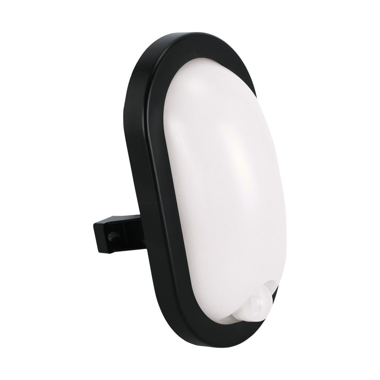 Kinkiet zewnętrzny z czujnikiem ruchu TRYTON LED 11W Neutralna biel 880lm czarno-biały wym: 7,4x17x11,5 cm IP54 Struhm