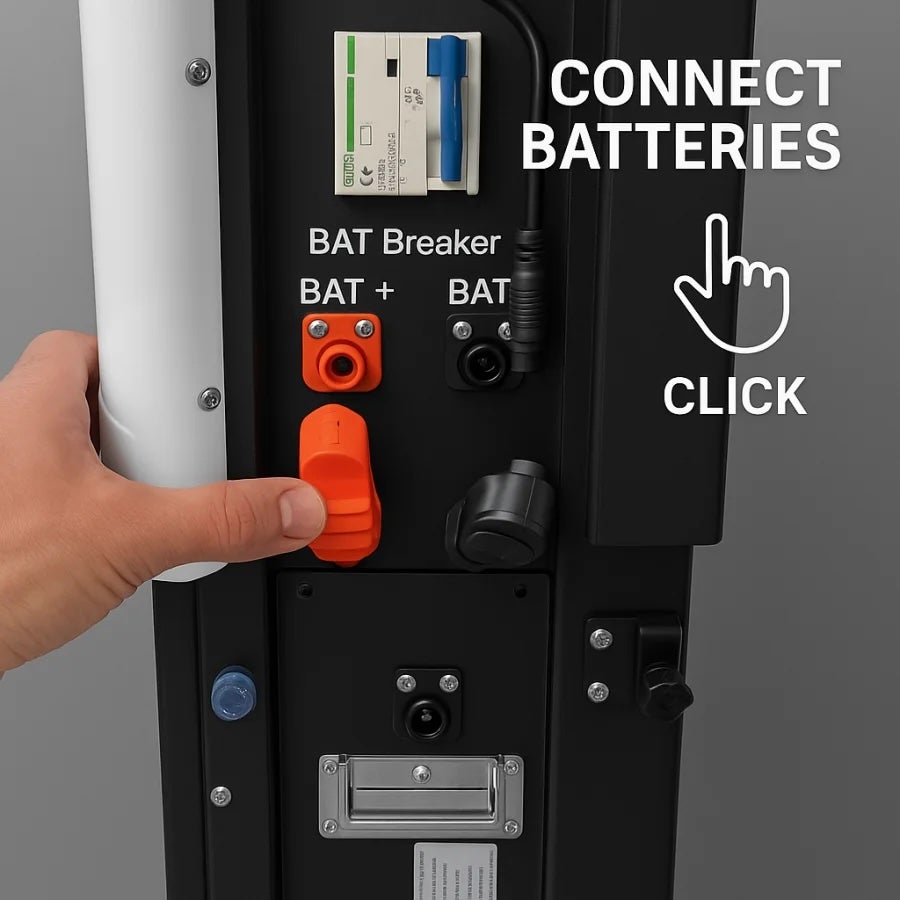 Kit Solaire 5kW avec Batterie LiFePO4 5kWh 6000 Cycles + APP | Autoconsommation + 9 Panneaux 435W HISPANUS - 7