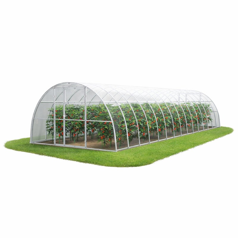 Szklarnia ogrodowa Tunel 3,5x10 m profile 40x20 poliwęglan 5mm - Szklarnia z poliwęglanu