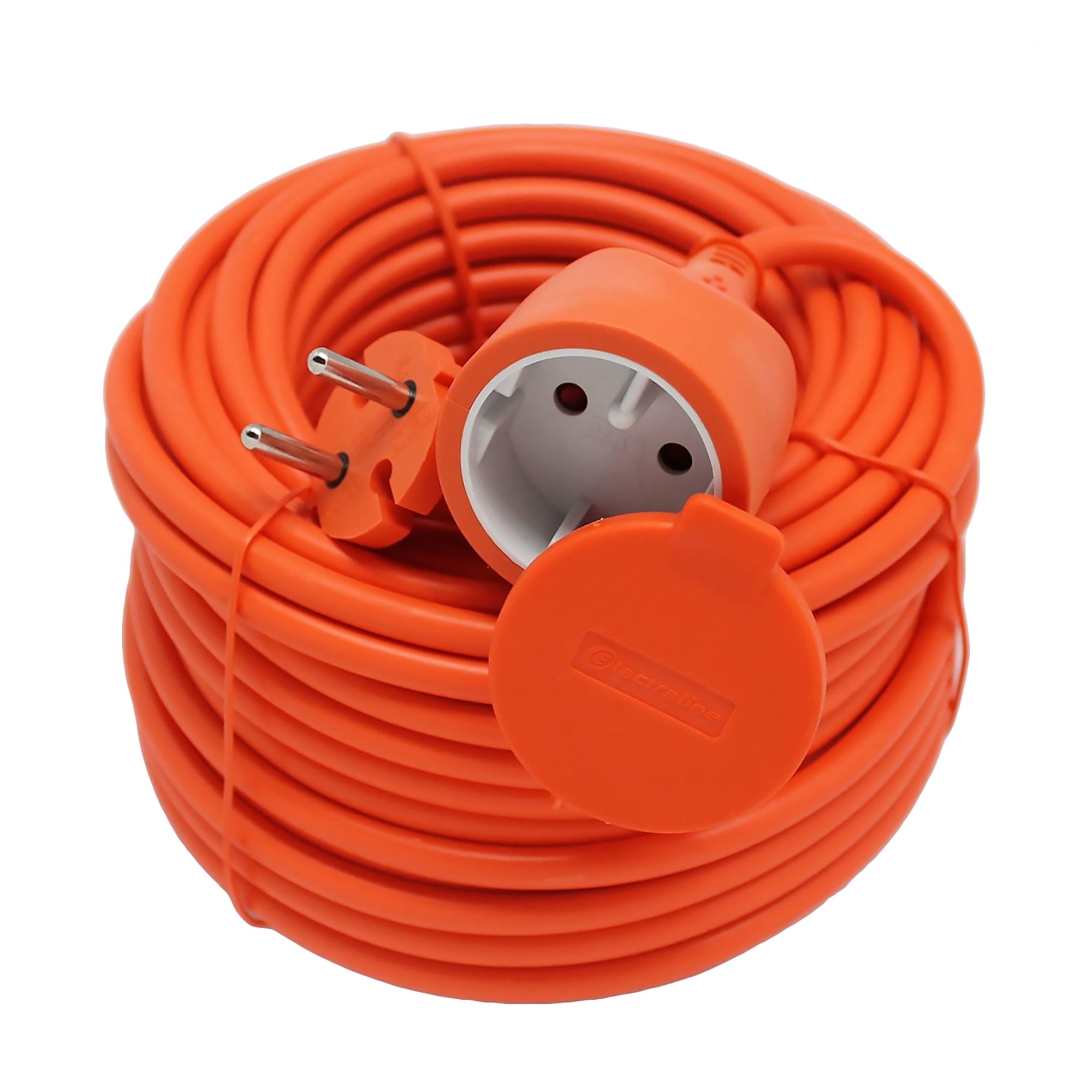 Cavo A Spirale 1,5m Con Spina Europea Piatta – Per TV, Console E Elettrodomestici