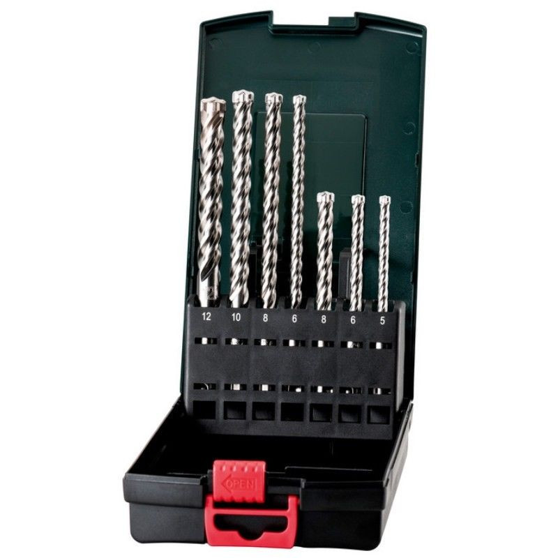 Juego de brocas SDS-plus P4P de 7 piezas (626245000) METABO