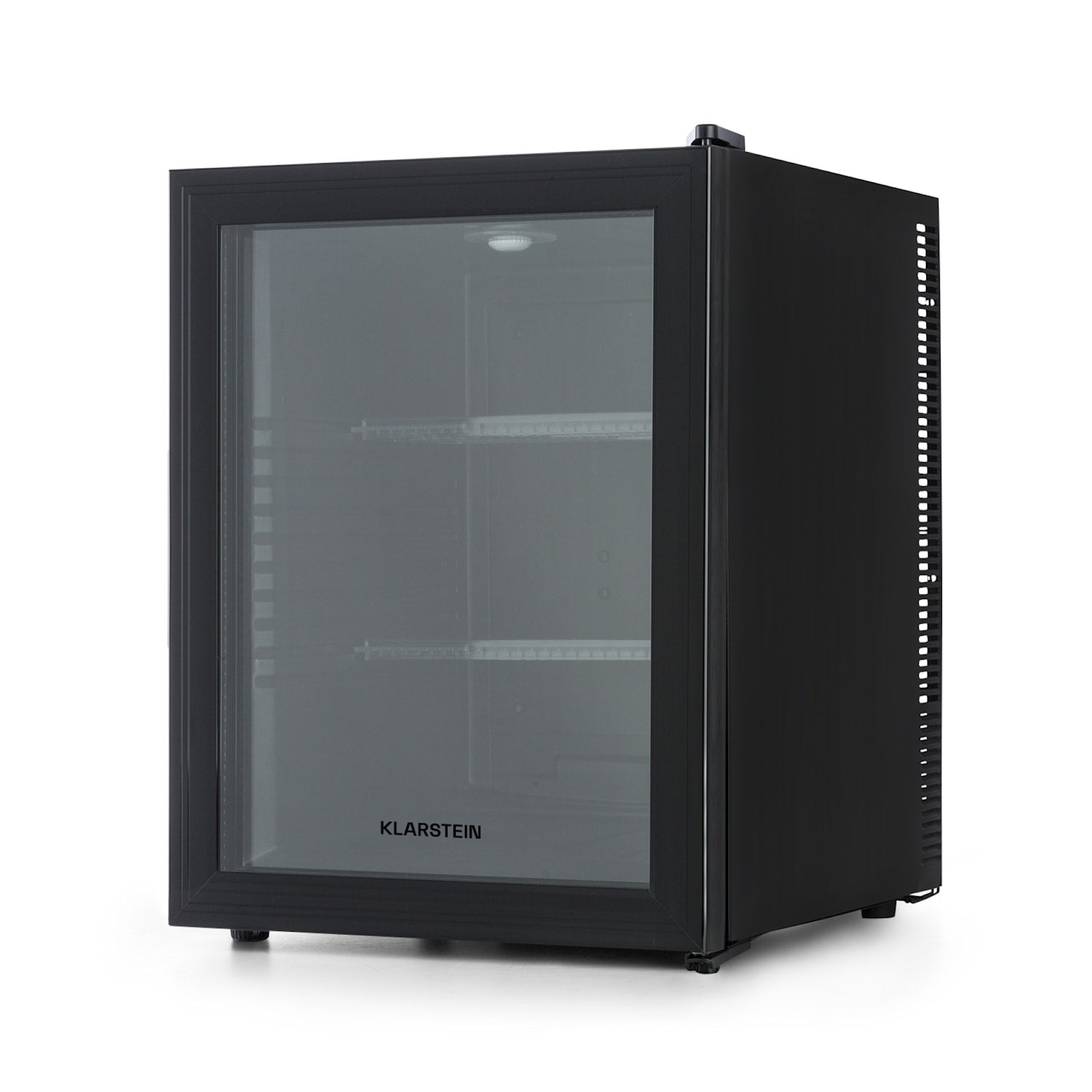 Klarstein Mini Frigorífico Brooklyn 42 Puerta De Cristal Estante Led Negro , Leroy Merlin