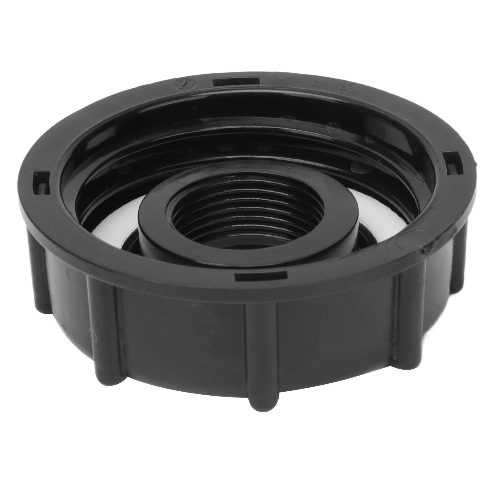 Connettore per serbatoio IBC, adattatore per tubo di scarico con filettatura grossa, raccordo in plastica con diametro interno di 60 mm g3/4 3 pezzi - 8