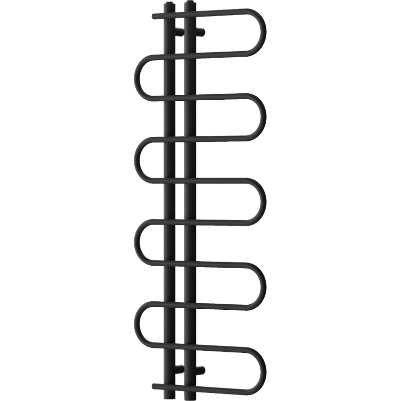 Mexen Kiso grzejnik łazienkowy dekoracyjny 1250 x 500 mm, 256 W, czarny - W114-1250-500-00-70