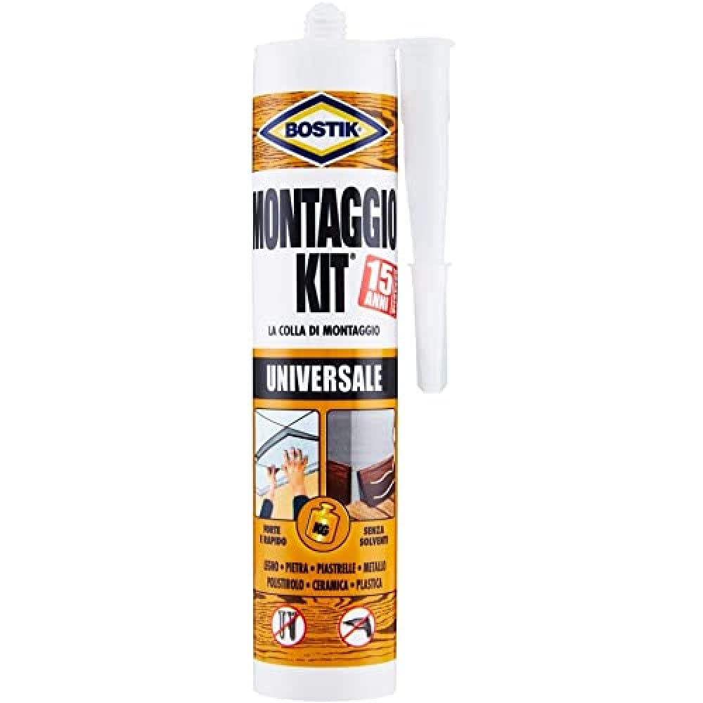 Petec 94929 Ecoline Colla Di Montaggio Trasparente – Cartuccia 290 Ml Per Fai Da Te E Auto
