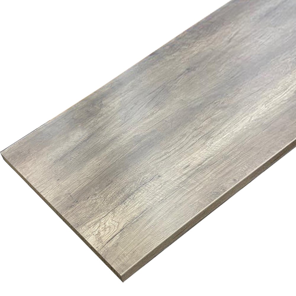 Plan de travail stratifié CPL chêne authentique 1850 x 610 x 28 mm - PEFC 75% - Gamme Essentiel - 2
