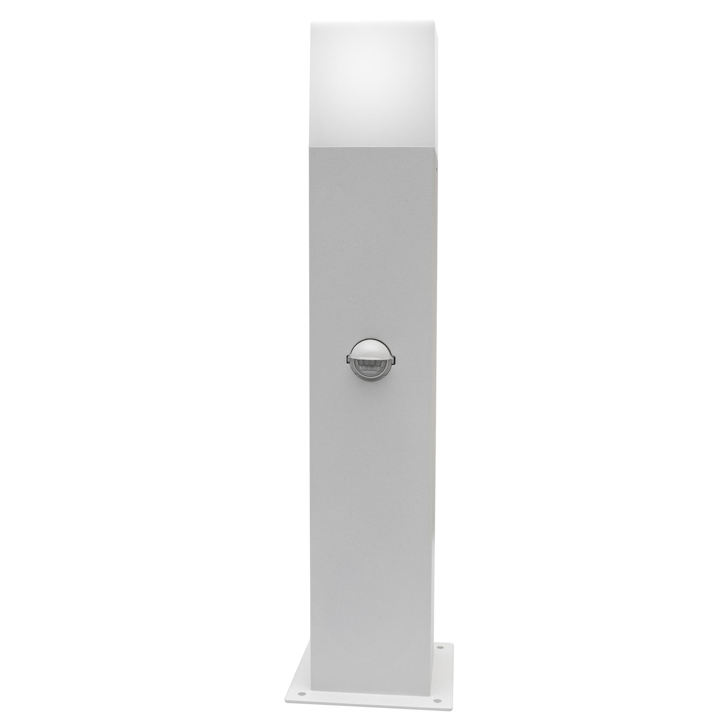 Lâmpada de jardim LED E27 com sensor de movimento crepuscular IP44 luz de estacionamento de garagem 44 cm COR BRANCO - 7