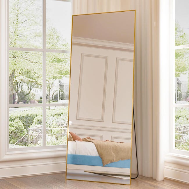 SONGMICS Specchio a Figura Intera, 150 x 40 cm, Specchio da Terra SONGMICS Specchio a Figura Intera, 150 x 40 cm, Specchio da Terra