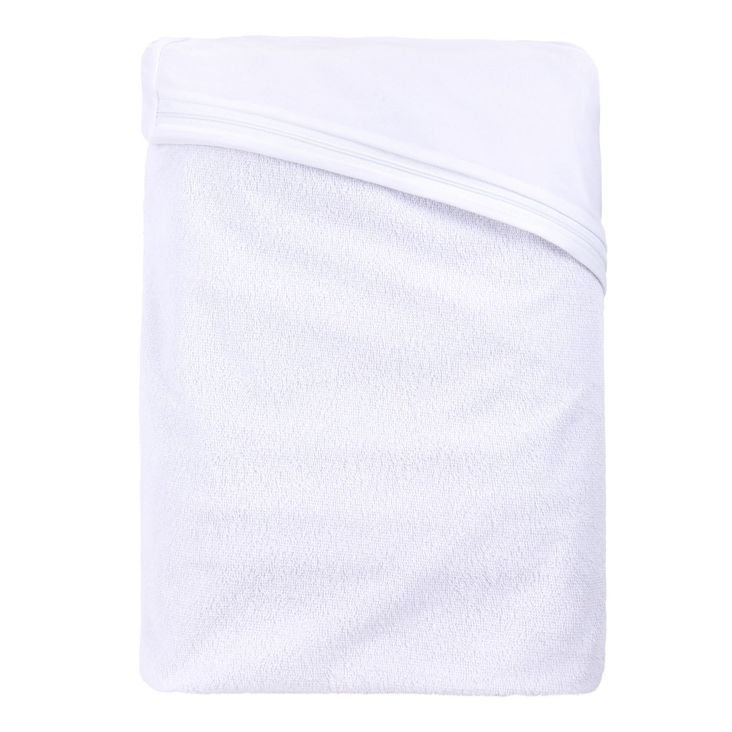 Cubre Colchón Tencel Blanco Transpirable - Impermeable Para Colchones De Hasta 30 Cm De Grosor