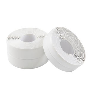 Bande Décorative Caoutchouc Autocollante 2m Blanc – Joint Flexible Anti-Humidité Pour Baignoire, Évier, Plan De Travail, Cuisine Salle De Bain