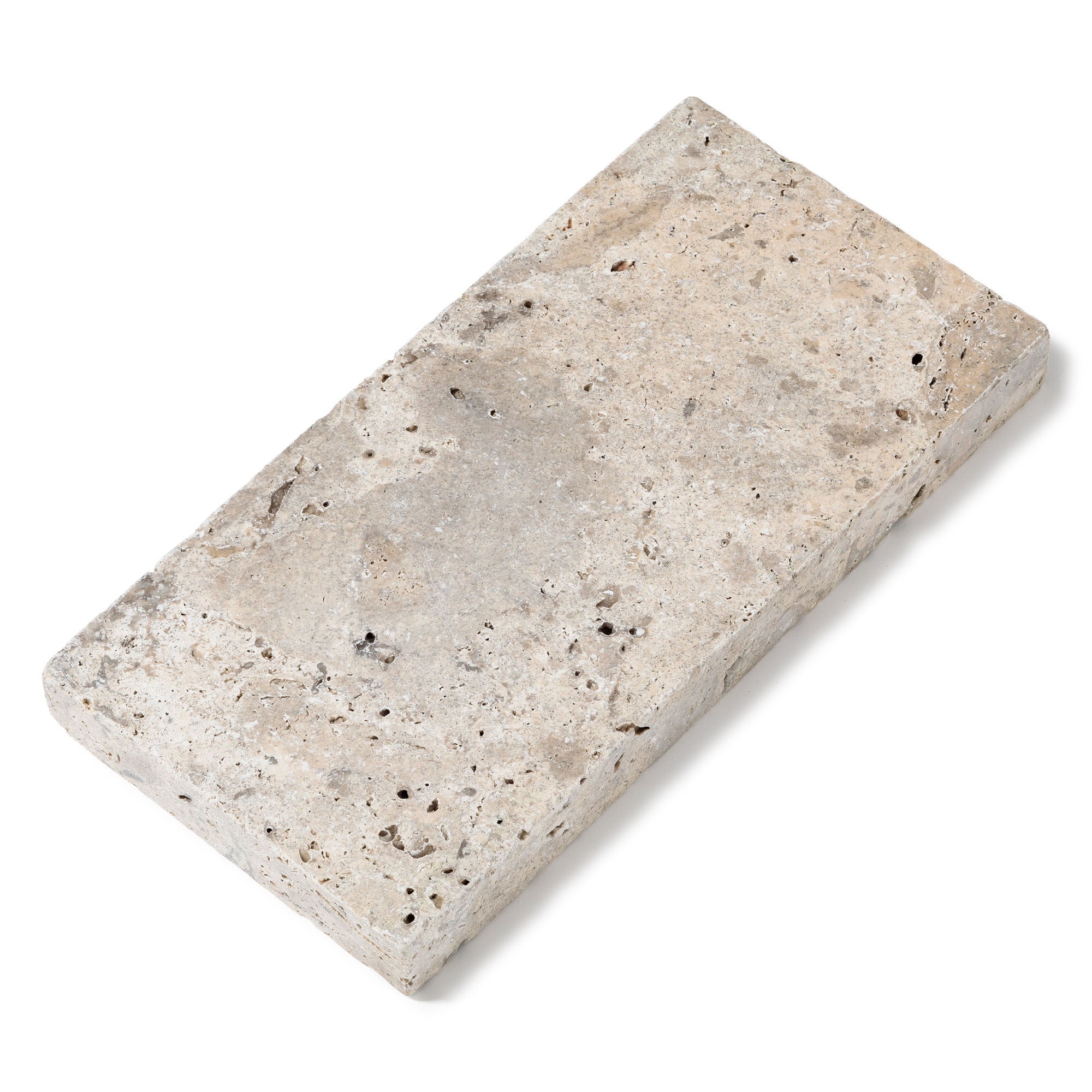 Pavé Travertin Gris Silver 30,5x15,25x3 cm (vendu au m² - 22 pavés/m²) - RO'MA NATURE - 6