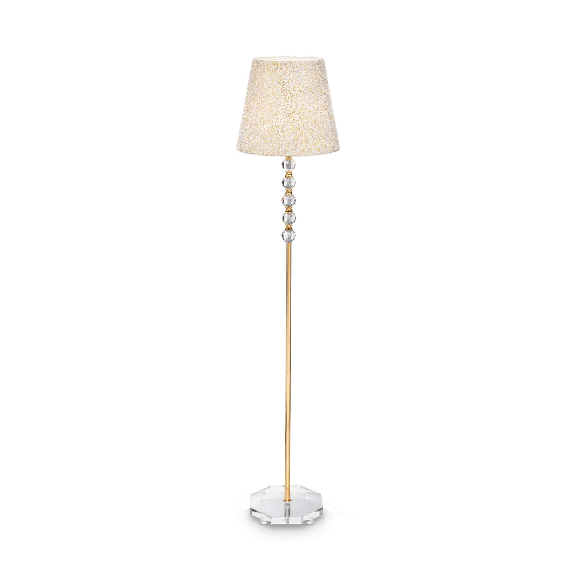 Ideal Lux  Lampadaire Doré Queen 1 Ampoule , Leroy Merlin