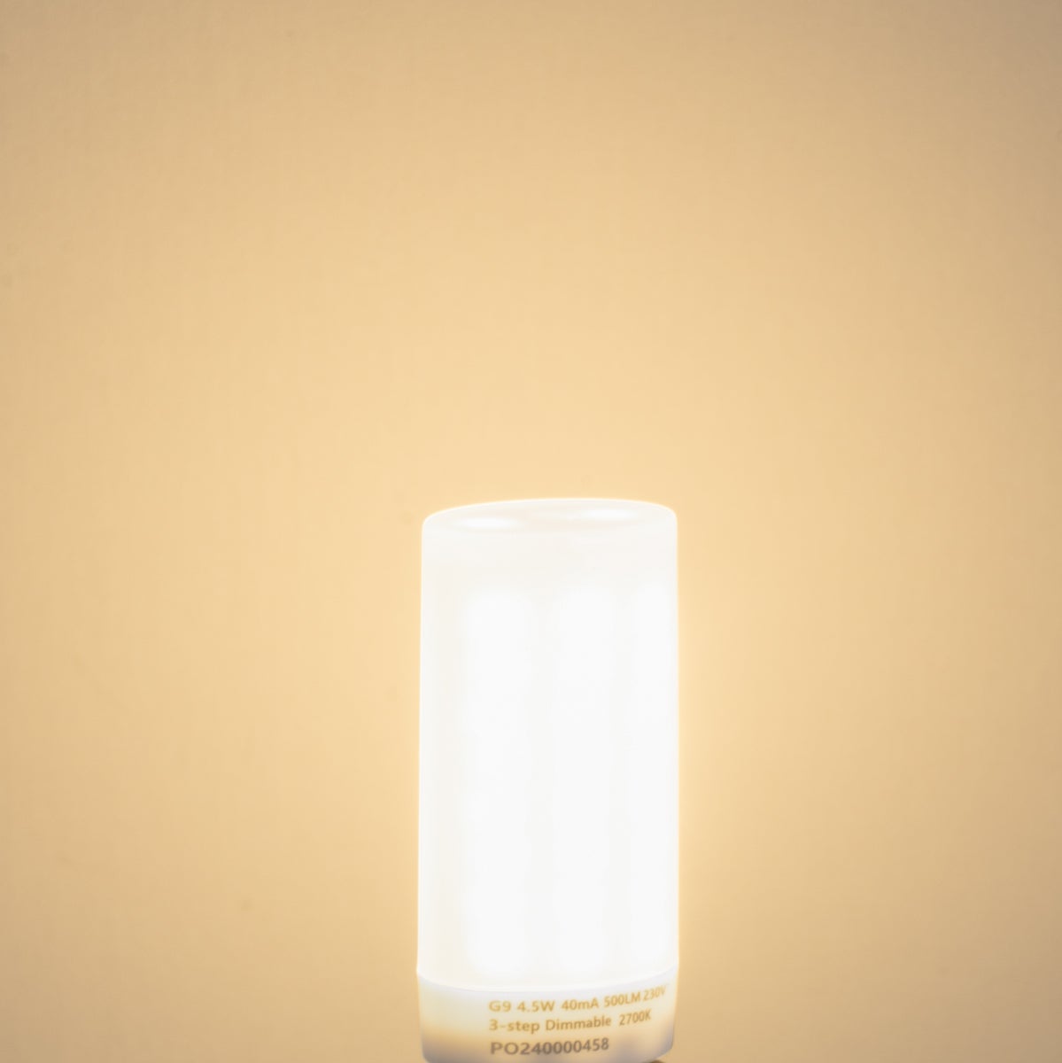 Ampoule LED G9 à gradation 3&nbsp;niveaux opale 4,5W 500LM 2700K - 5