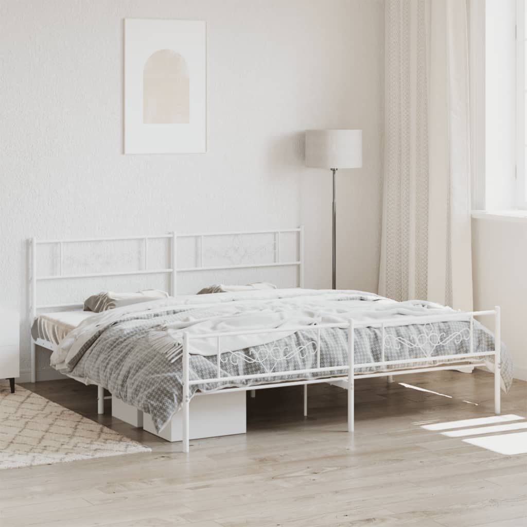 Cama En Miniatura Escala 1/12 Para Casa De Muñecas – Estructura De Metal Y Colchón De Tela – Decoración De Dormitorio En Blanco