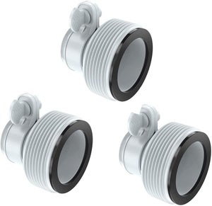LaBlanc - 2Pcs Adaptateur Tuyau Piscine, Adaptateur Pour Piscine Intex Adaptateur Tuyau Autre Accessoire Pour Piscineadaptateur Tuyau Accessoire De Piscine 32 Et 38 Mm 87226050