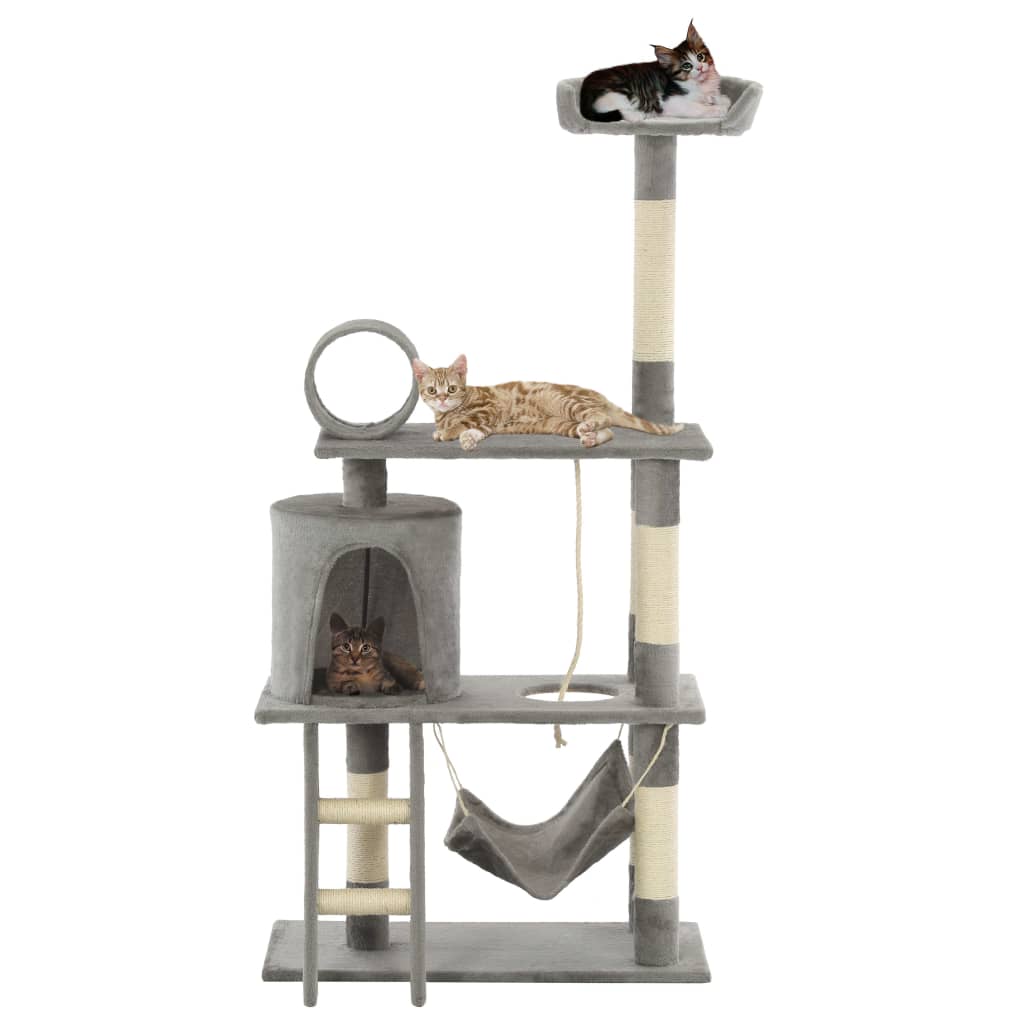 Árvore Gato Jugglenaut Moderna - Com Sisal - Torre Gato Elegante