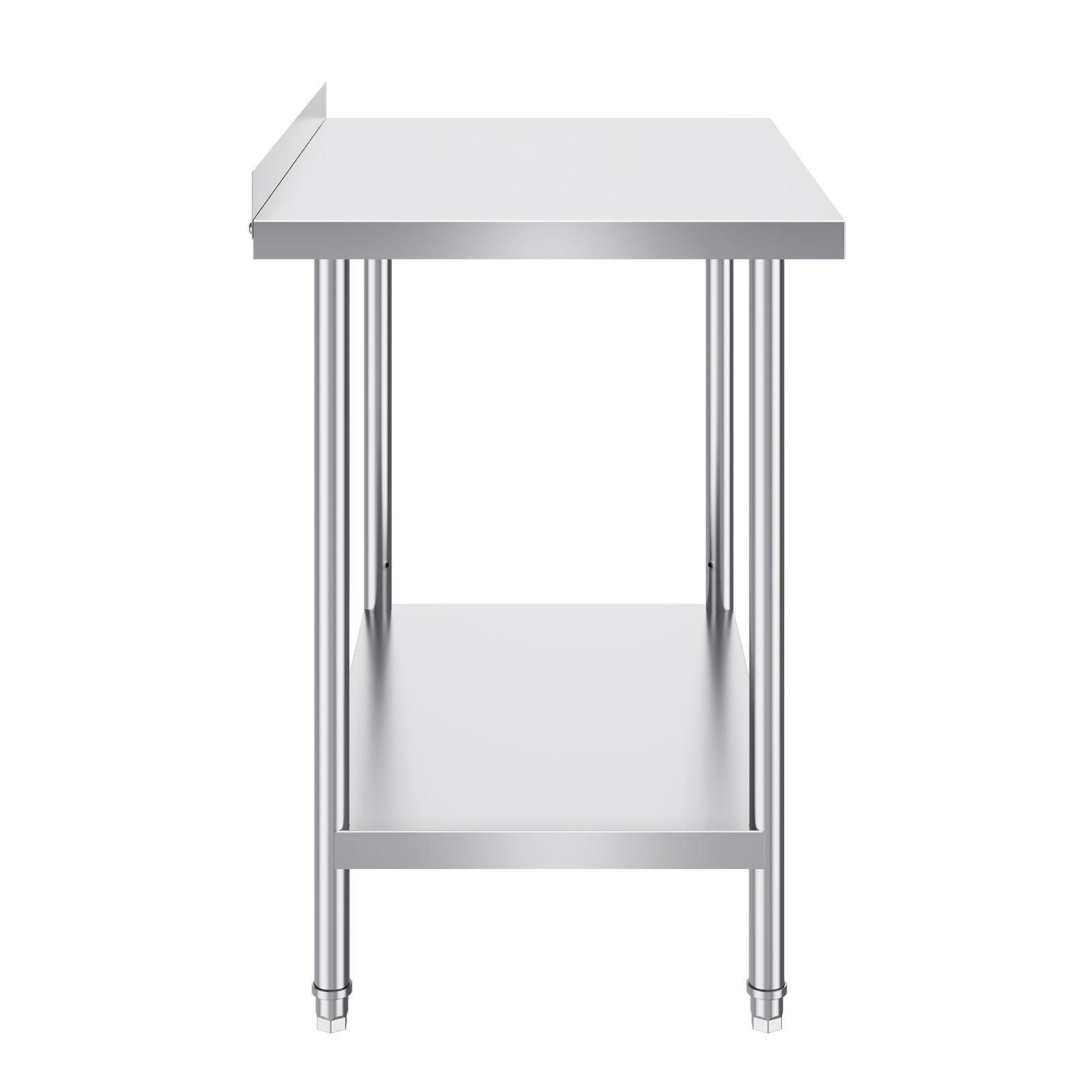 Tavolo Da Lavoro In Acciaio Inox Con Ruote – 60x40 Cm, Portata 300 Kg, Per Cucine E Laboratori