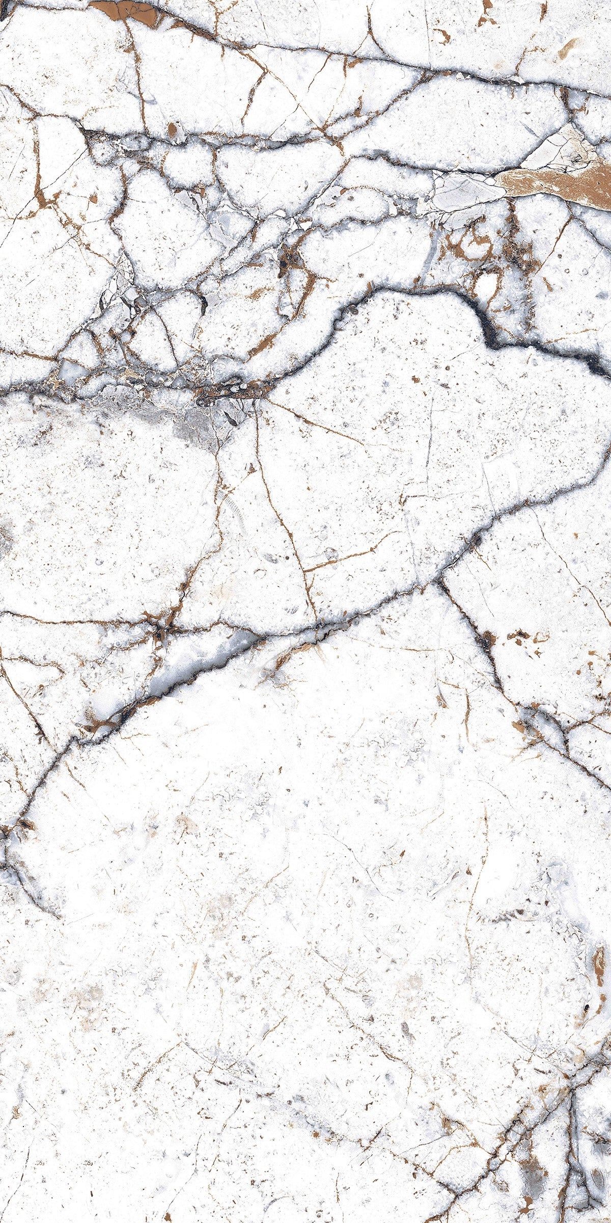 Carrelage sol / mur effet marbre blanc STRATO l.60 x L.120 cm Brillant LIMCARO - 9