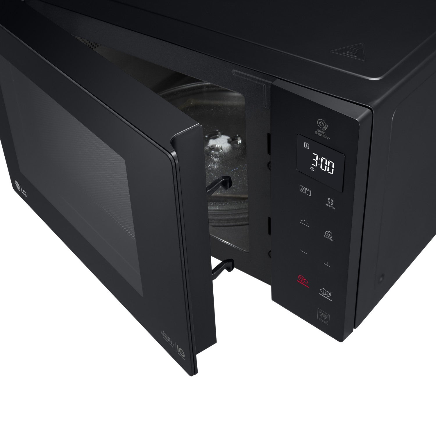 Four à micro-ondes LG MH6535GIB Surface plane Micro-ondes combiné 25 L 1150 W Noir - 4