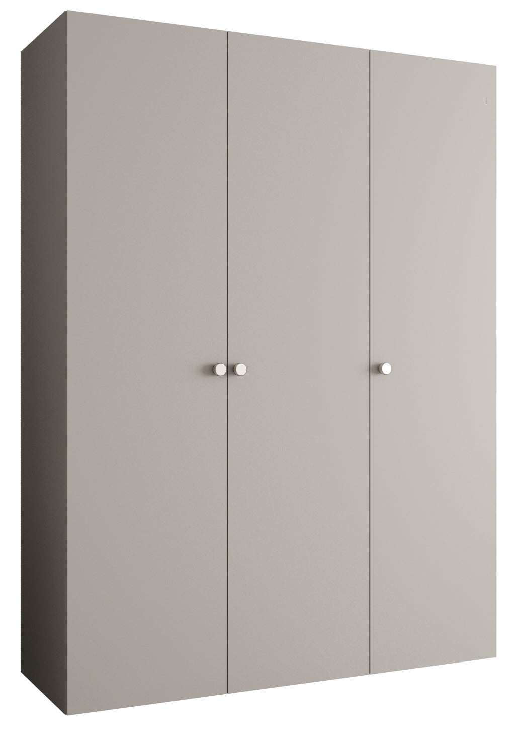 Szafa uchylna otwierana Parma 1 150 x 52 x 202 cm kaszmir + u. srebrny Abiks Meble